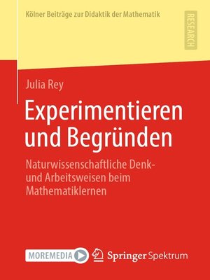 cover image of Experimentieren und Begründen